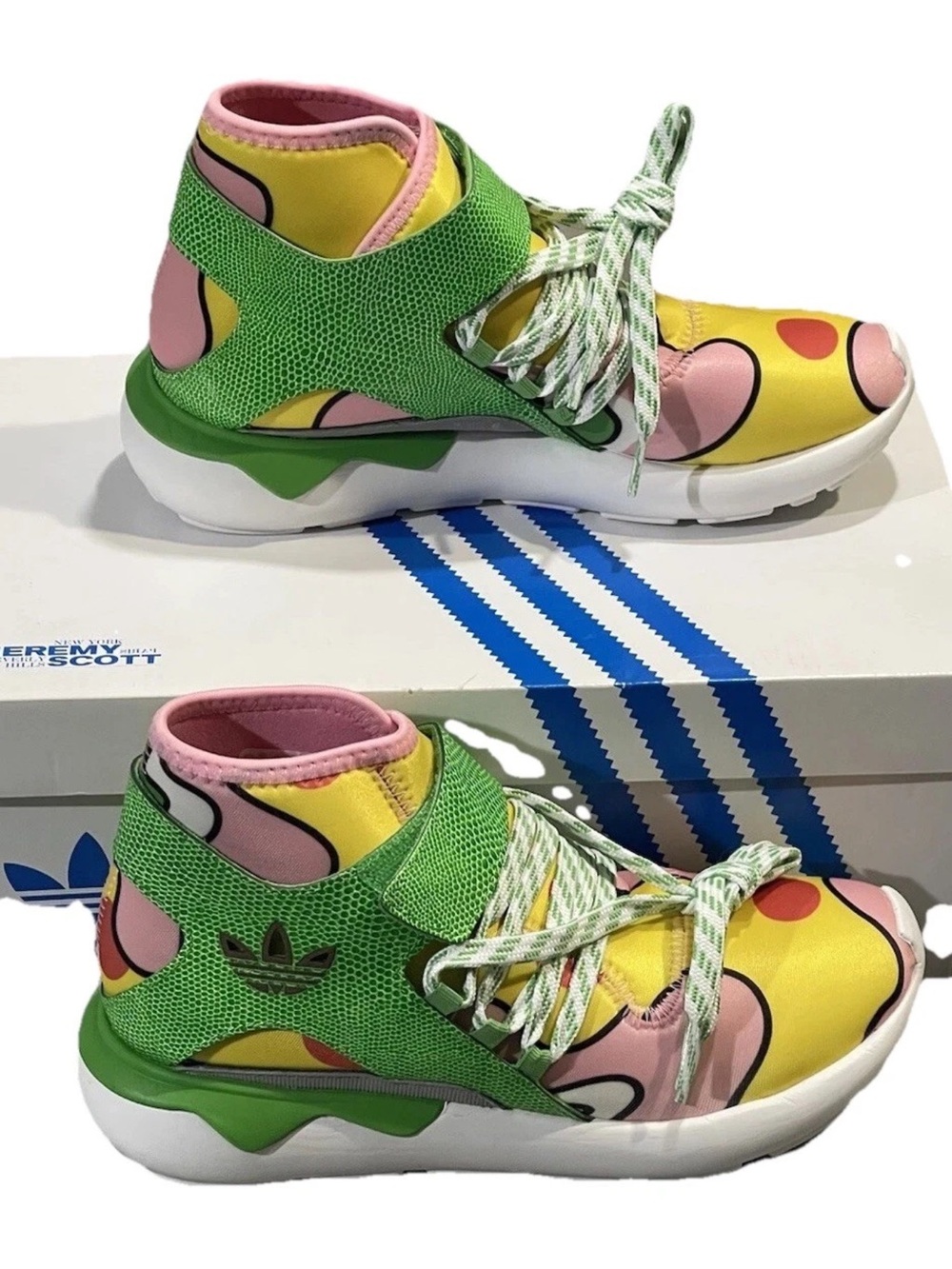 Adidas Originals Jeremy Scott JS Tubular New Size 5 Multicolor S77835